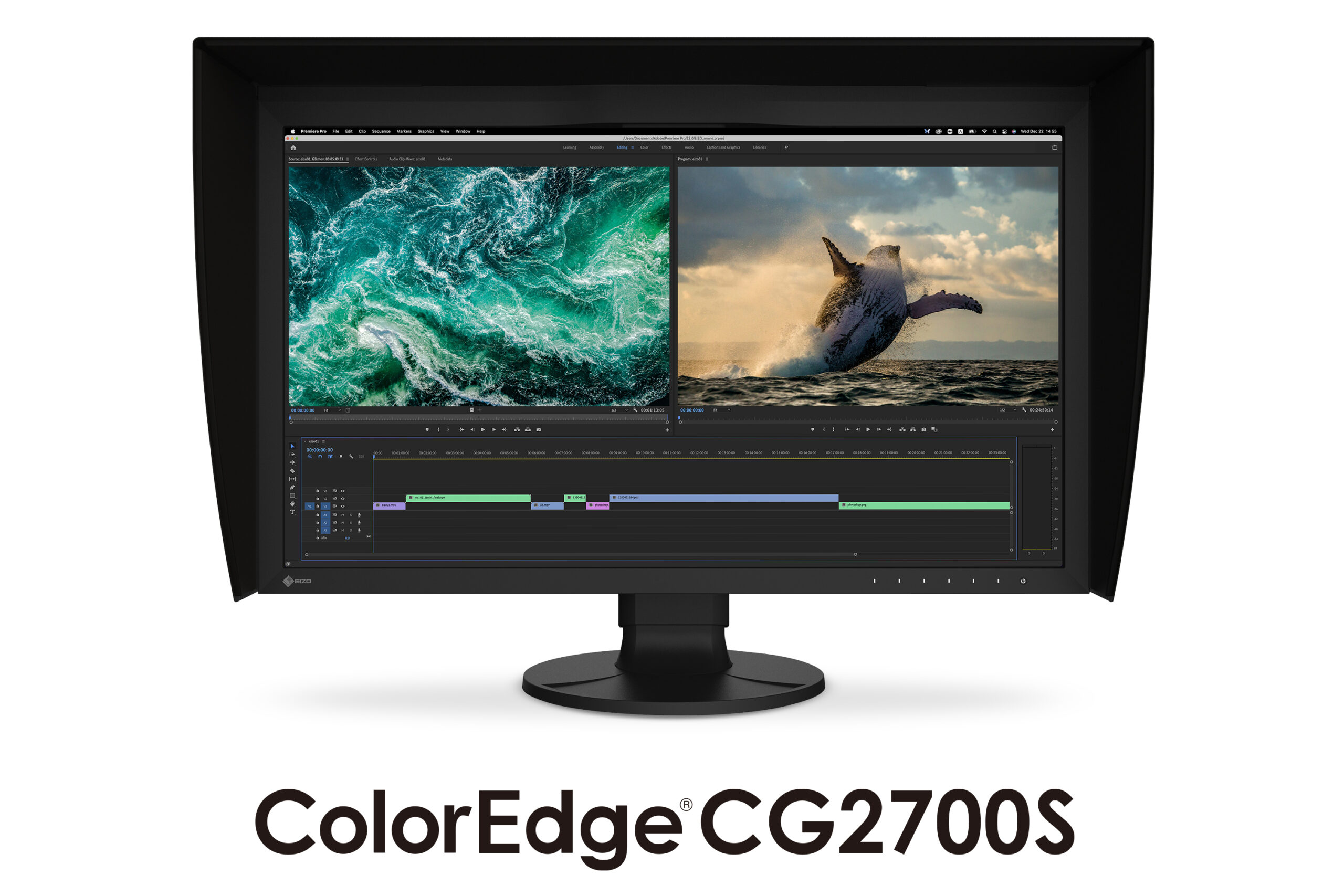 ColorEdge CG2700S 27" LCD MONITOR Bundled w/ Hood