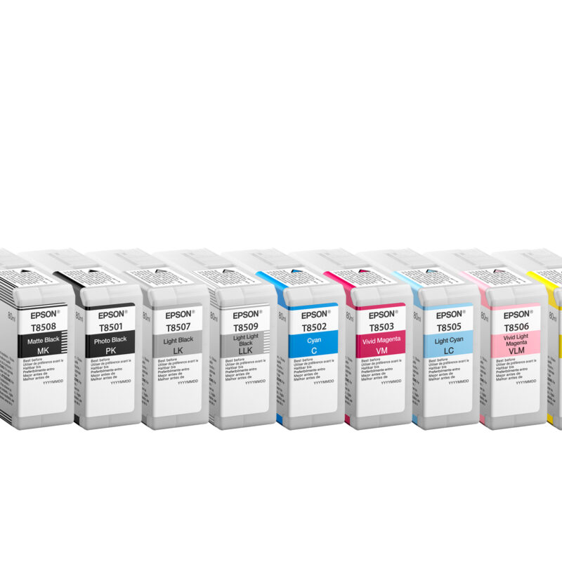 Epson SureColor P800 UltraChrome HD Inks
