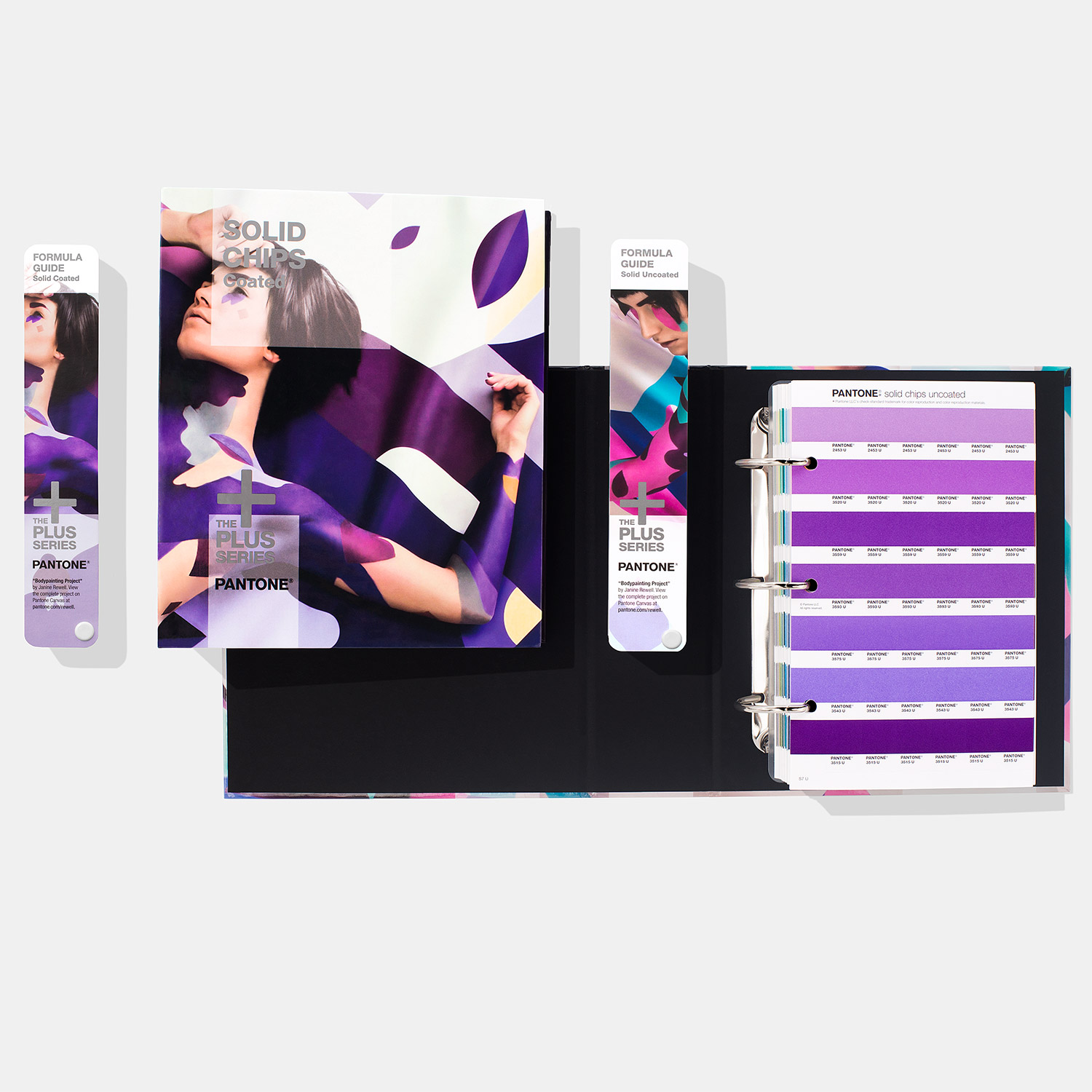 Pantone Plus Solid Color Set (2 guides + chip book bundle)