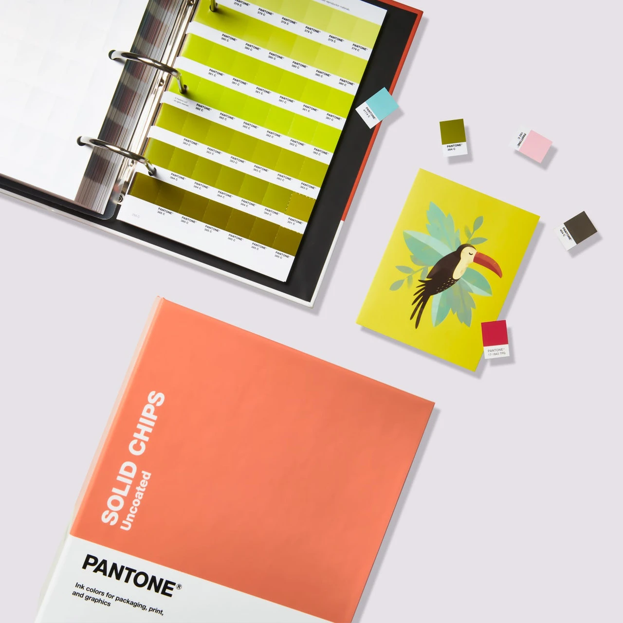 Pantone Solid Chips Set (coated & uncoated) - Image 2