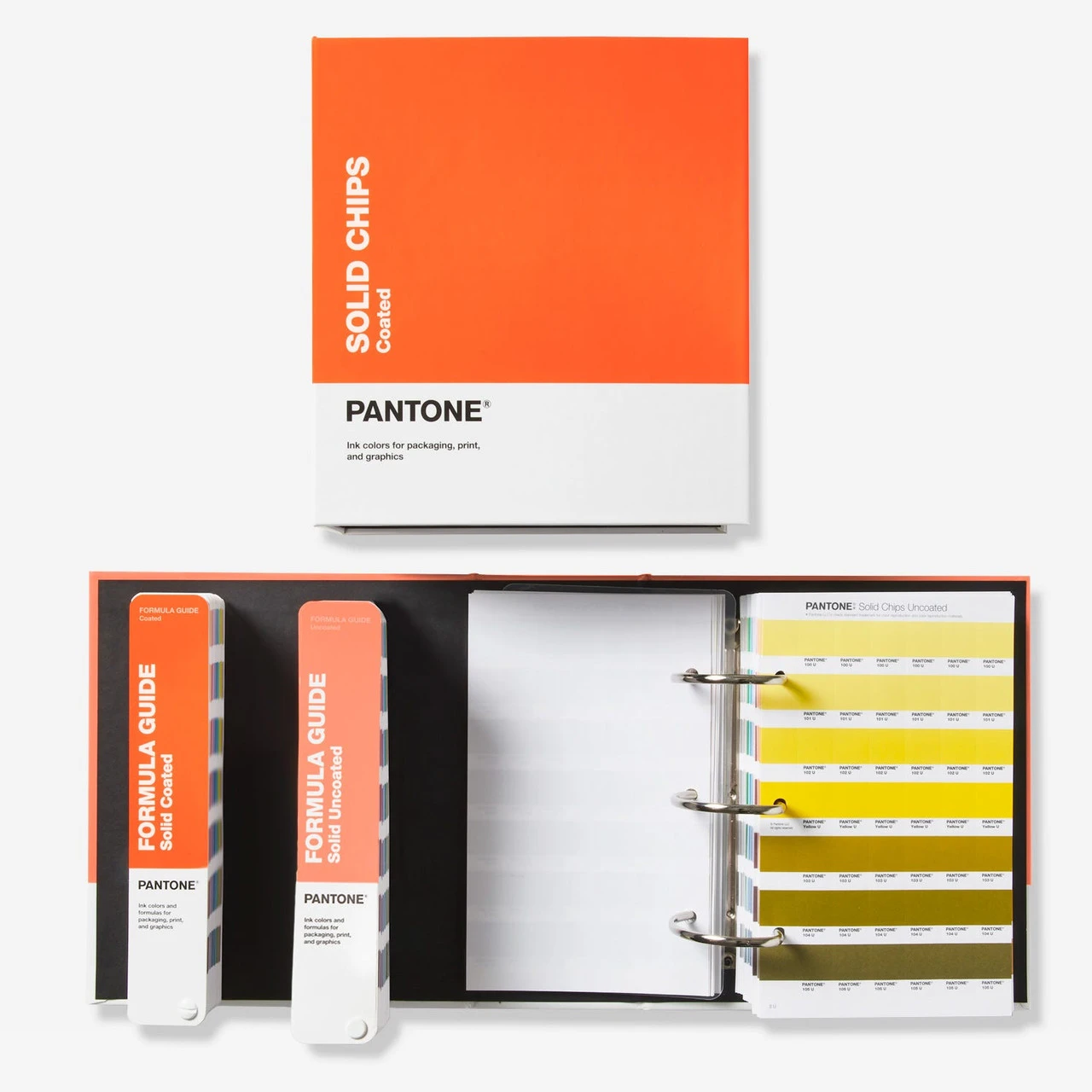 Pantone Solid Color Set (2 guides + chip book bundle)