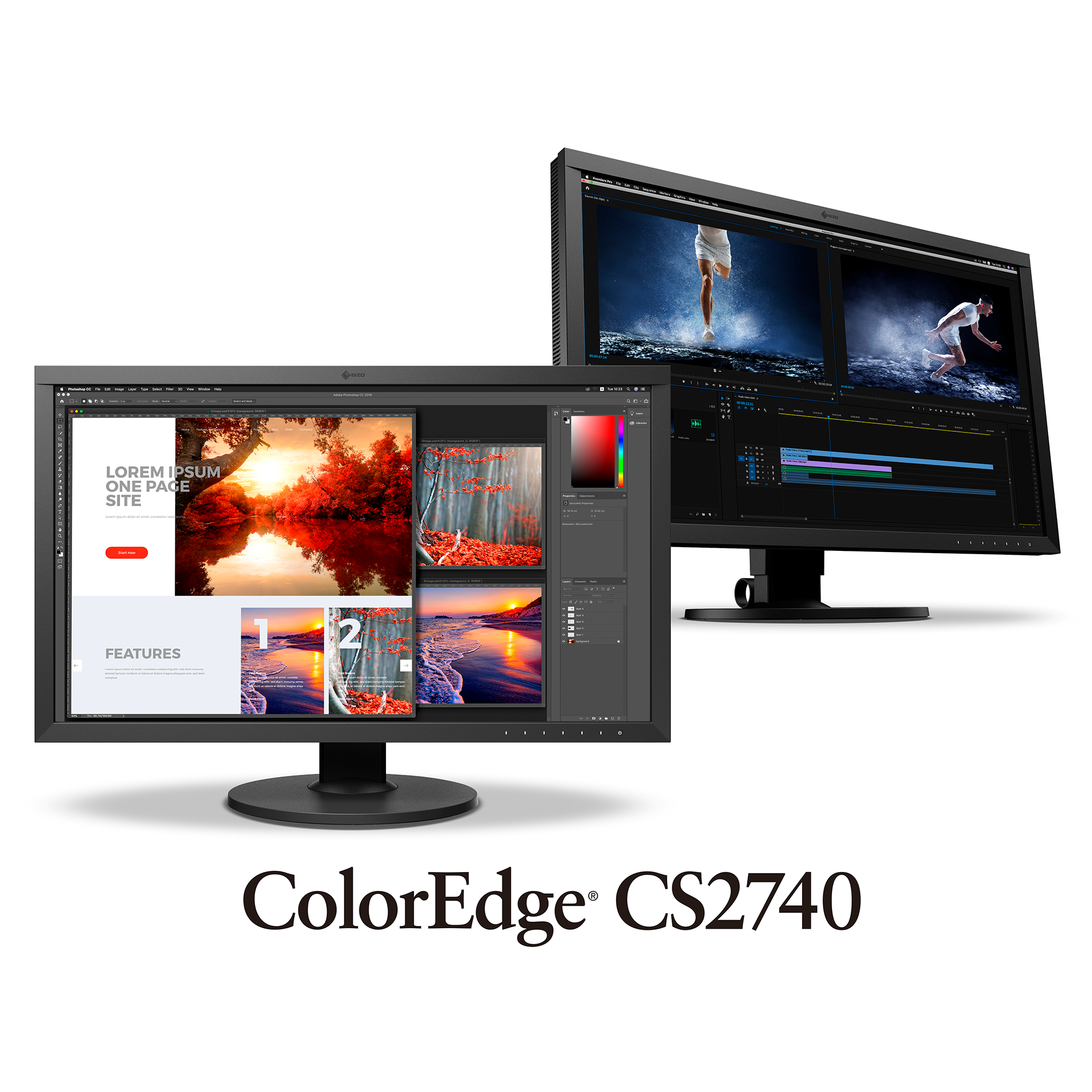 COLOREDGE CS2740 27" LCD MONITOR