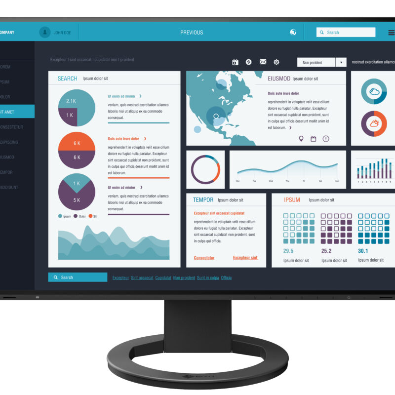 FlexScan EV2495 w/ a USB Type-C docking Monitor
