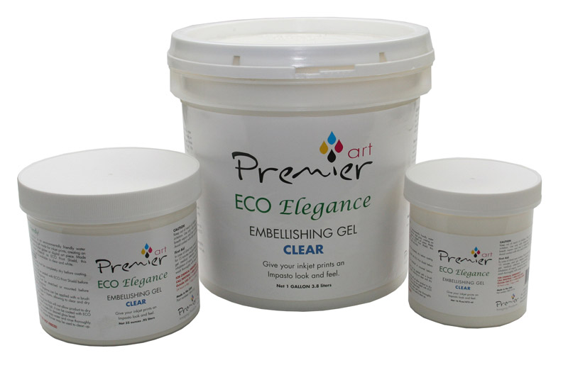 PremierArt ECO Elegance Embellishing Gel Water Base for Inkjet Prints
