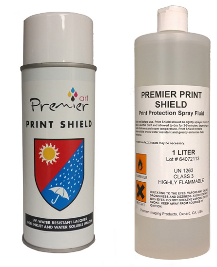 PremierArt Print Shield Spray Solvent Inkjet Protective Coating