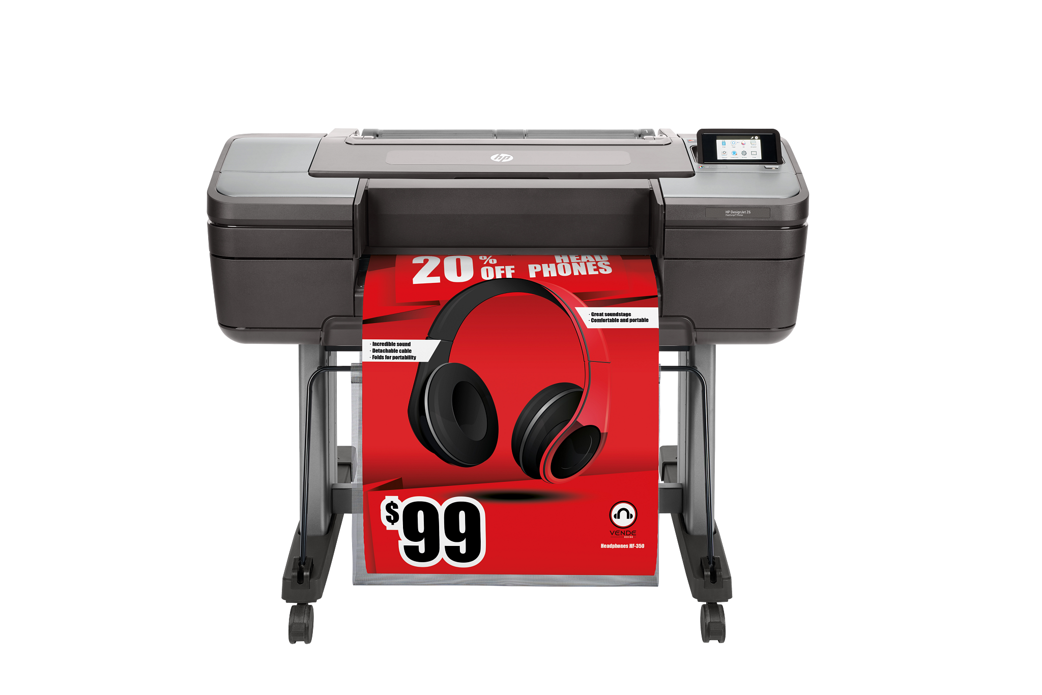 HP DesignJet Z6 24" PostScript Printer